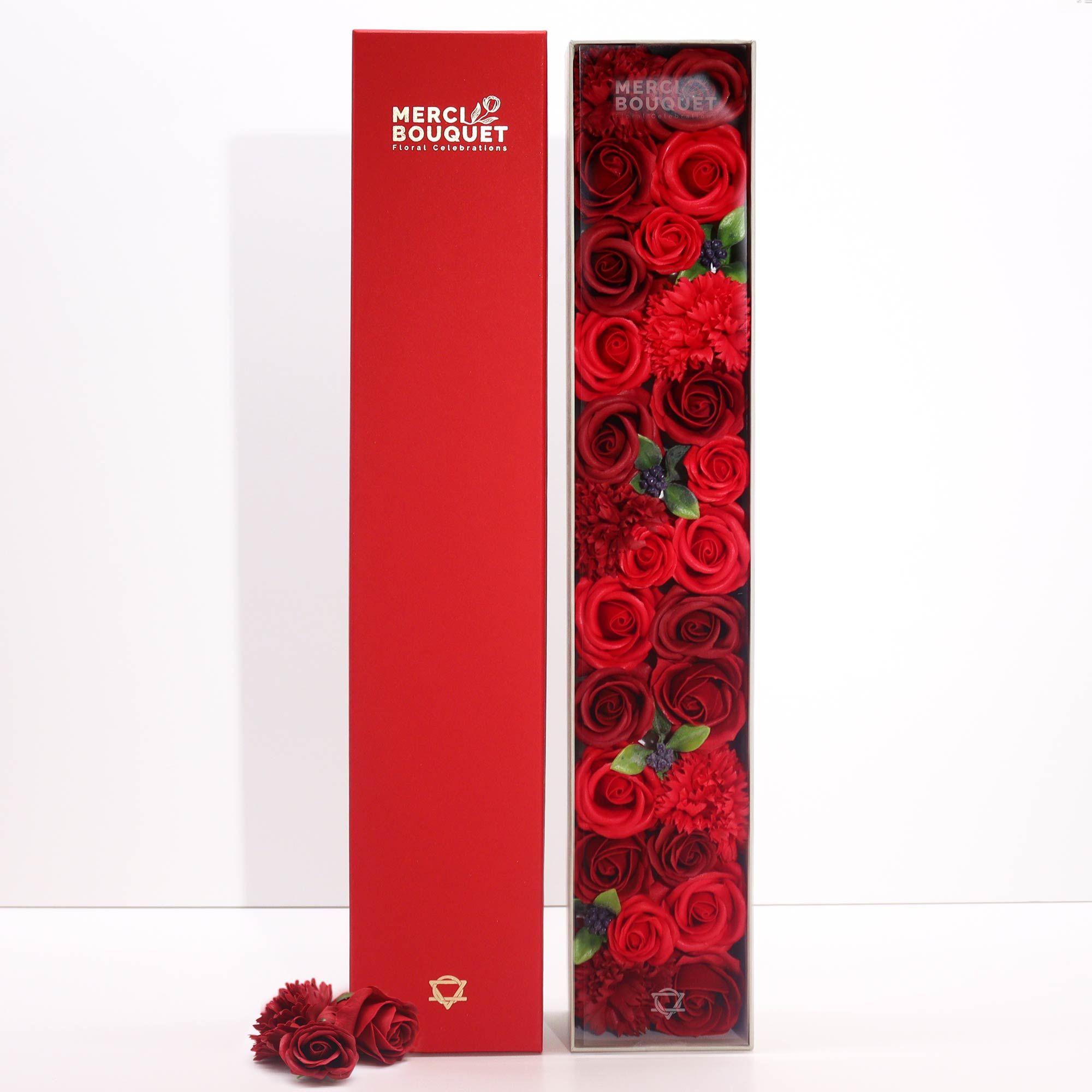 Extra Largo - Rosas Rojas Clásicas - Imagen 4