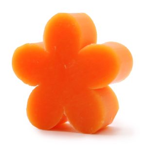 Jabón de Figura para Bautizo en Flor - Caléndula