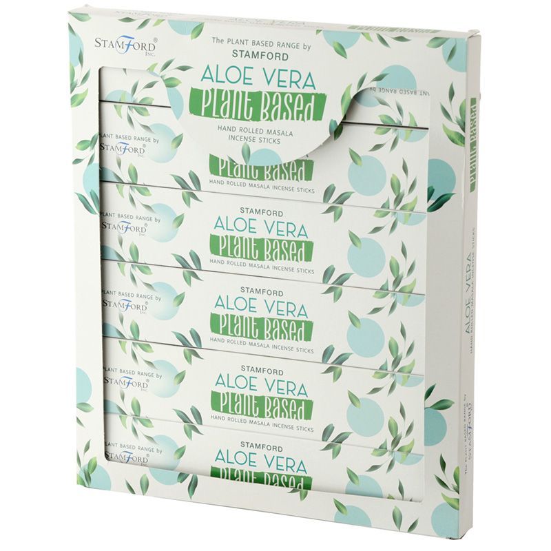 Cajas de Incienso Masala a base de Plantas - Aloe Vera - Imagen 2