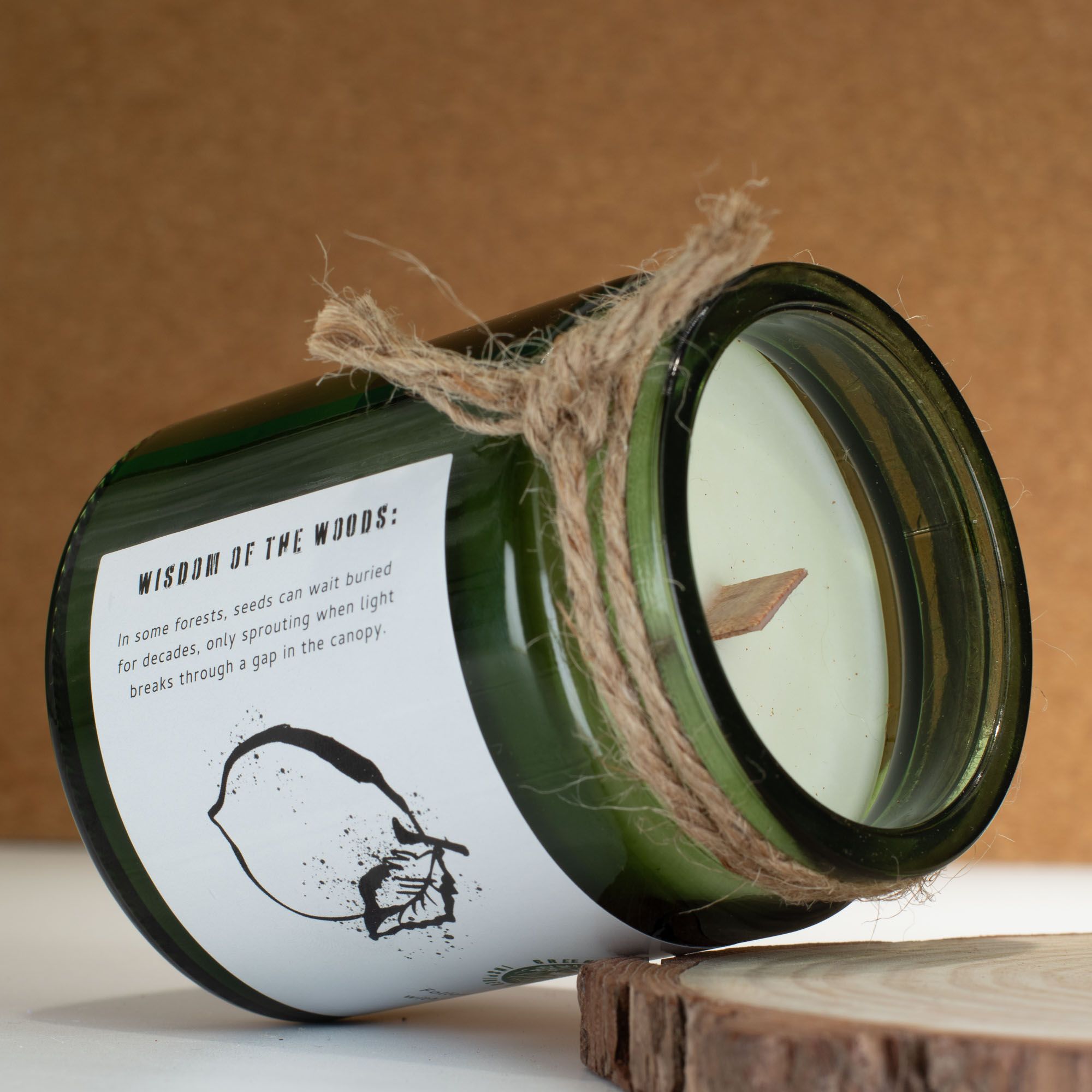 Vela de soja Greenman Woodwick - Cedro y Cítricos - Imagen 4