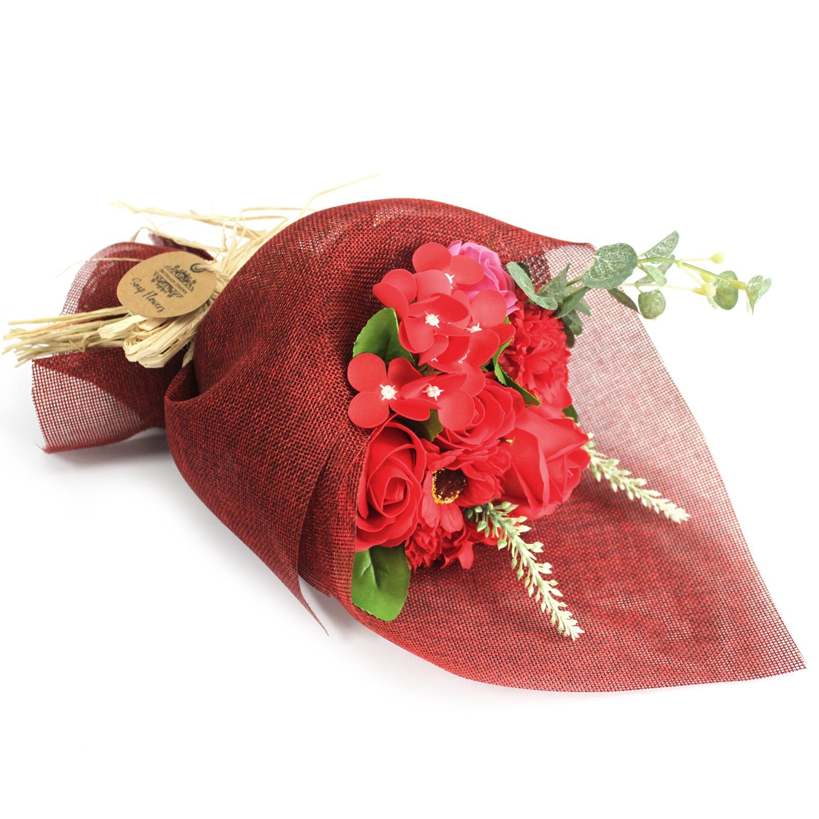 Ramo Flores de Jabón - rojo - Imagen 2