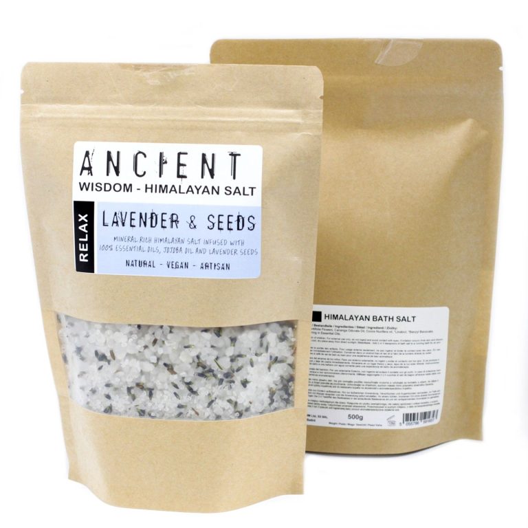 Mezcla de sal de baño del Himalaya de 500 g