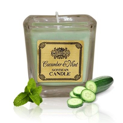 Vela de Cera de Soja - Pepino y menta - Imagen 17