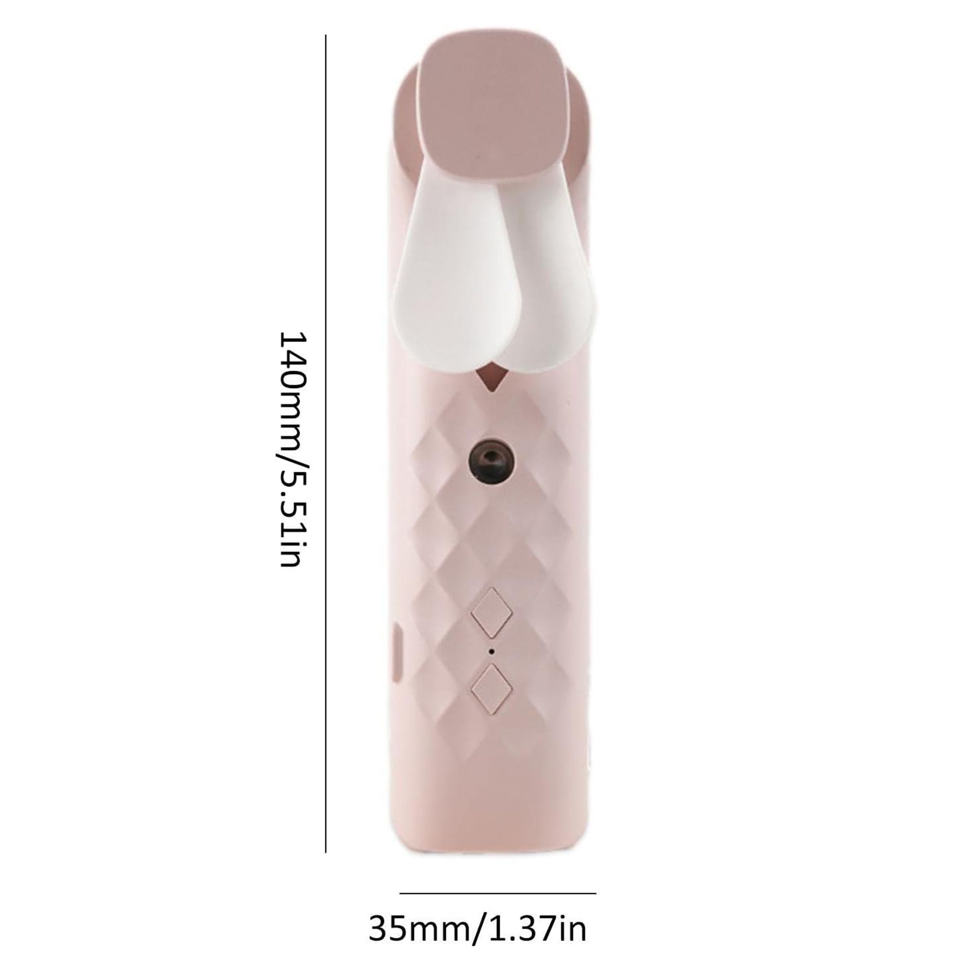 Ventilador y Pulverizador Facial Rosa - USB - Imagen 3