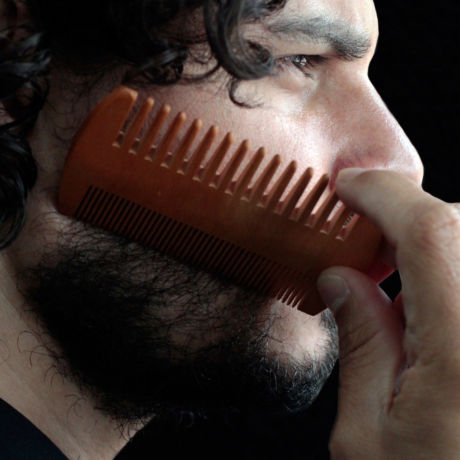 Peine de barba de dos lados - Imagen 5