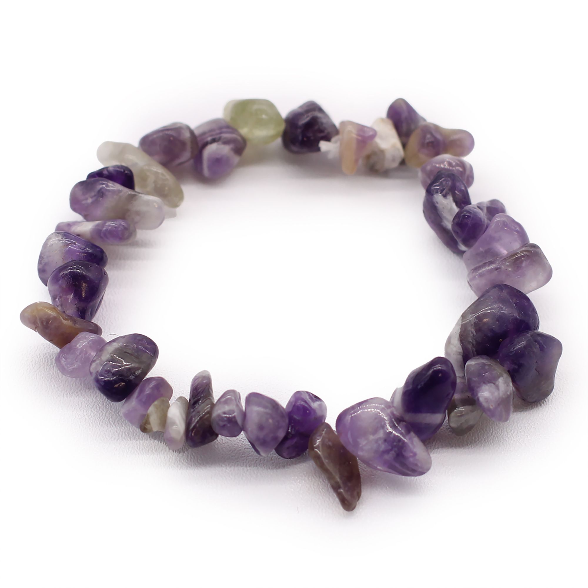 Bomba de baño con pulsera de gemas de amatista - Imagen 4