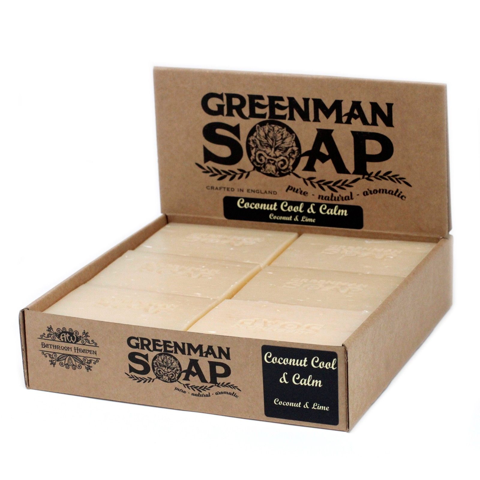 Jabón Greenman 100g - Coco fresco y tranquilo - Imagen 4