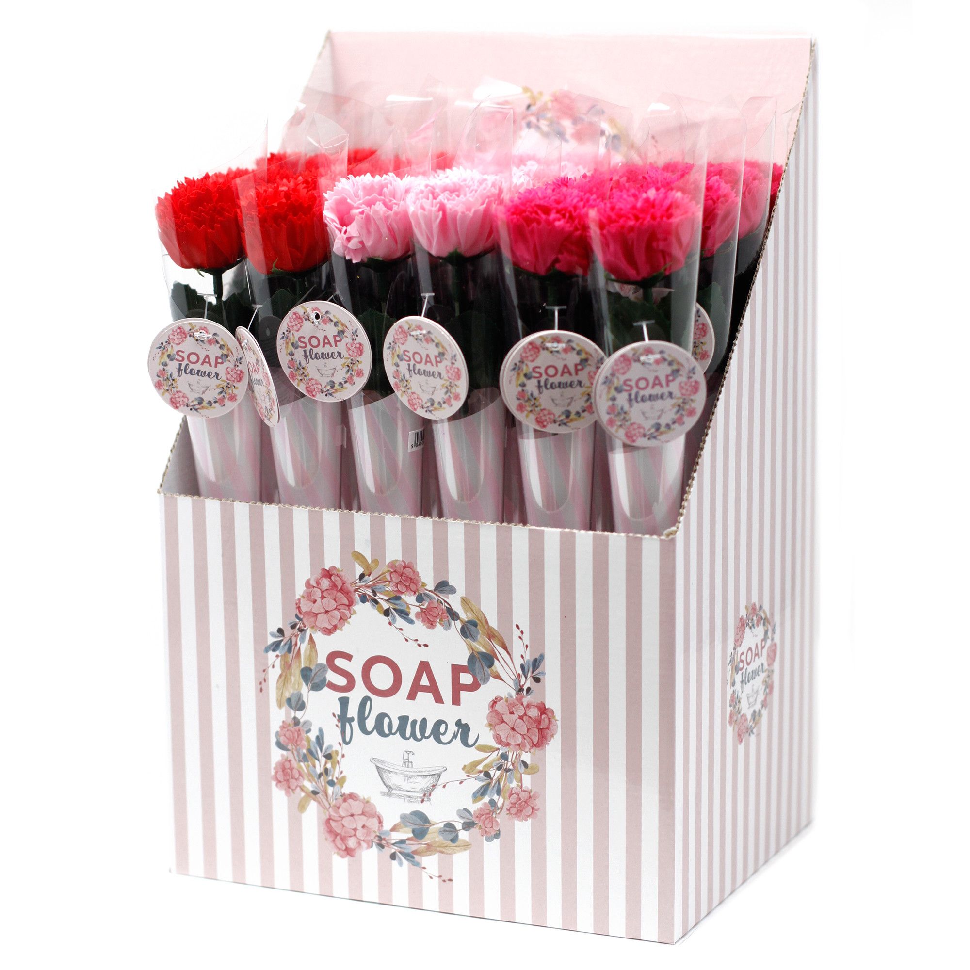 Flor de Jabón - Pequeña clavel (col. surtidos) - Imagen 4