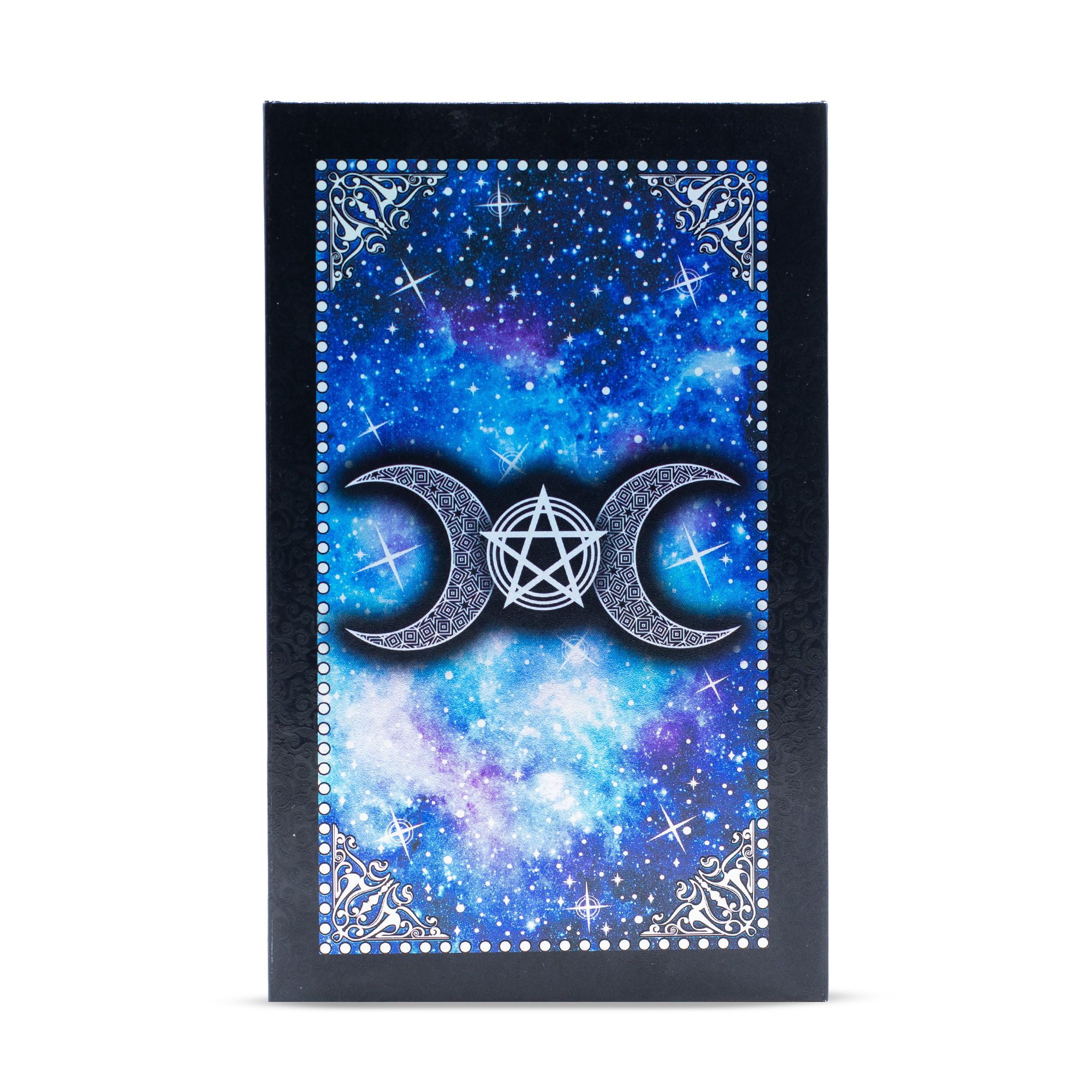 Conjunto de cartas de Tarot con lámina azul - Cara de la Luna - con folleto - Imagen 3