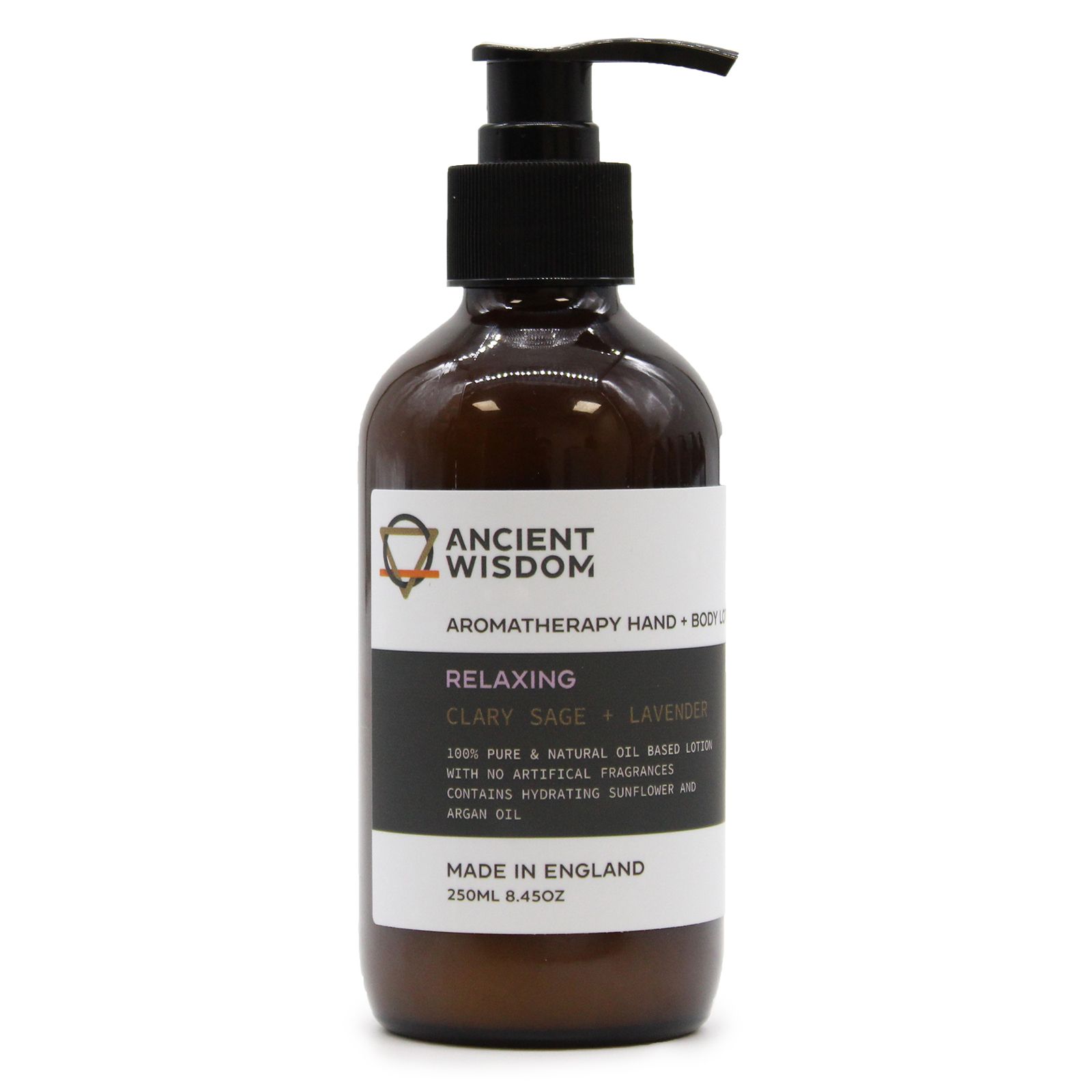 Loción para manos y cuerpo de salvia esclarea y lavanda 250 ml - Imagen 5