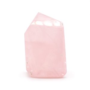 Puntas de gemas aproximadamente 6 cm (0,5 kg) - Cuarzo rosa indio (aproximadamente 8 piezas)