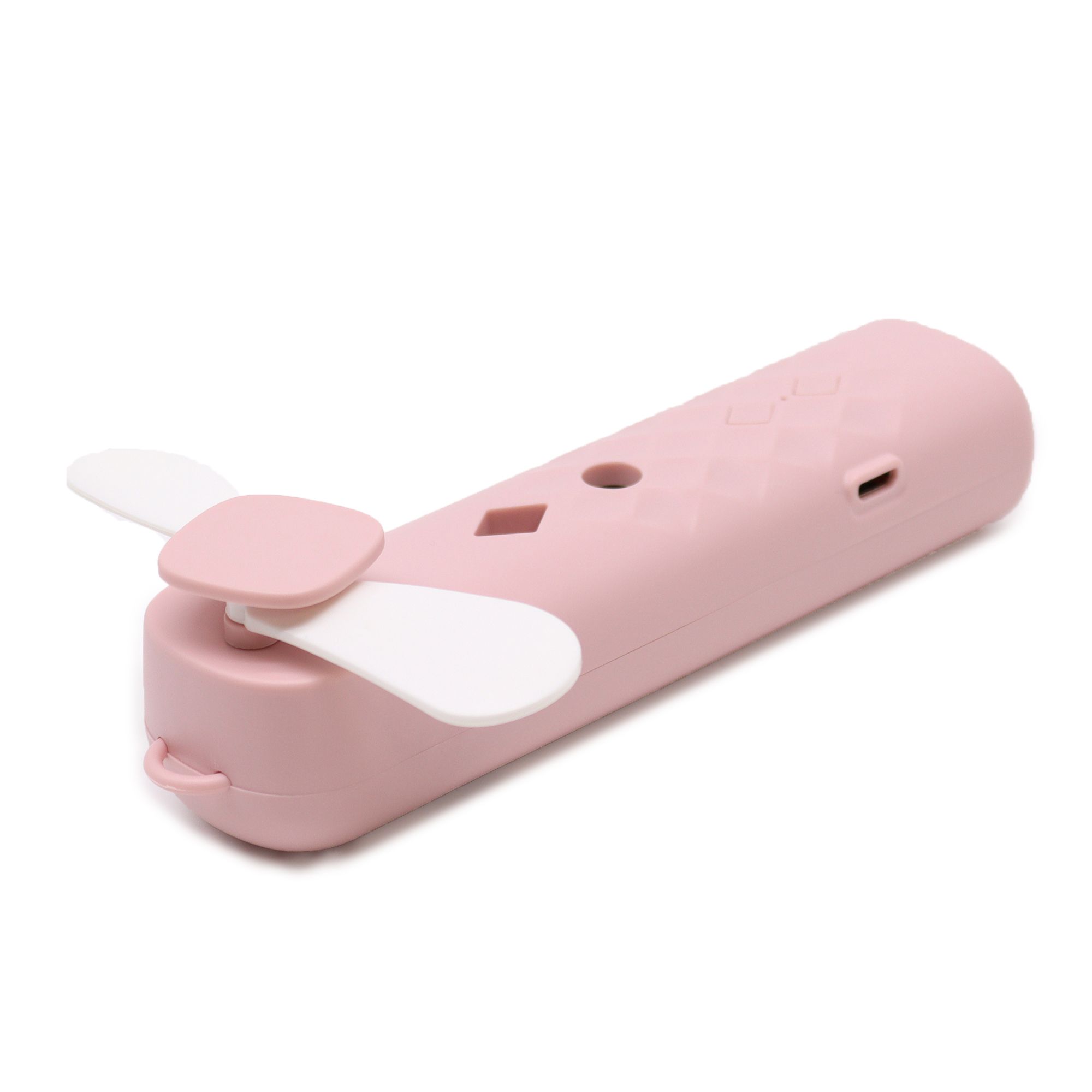 Ventilador y Pulverizador Facial Rosa - USB - Imagen 2
