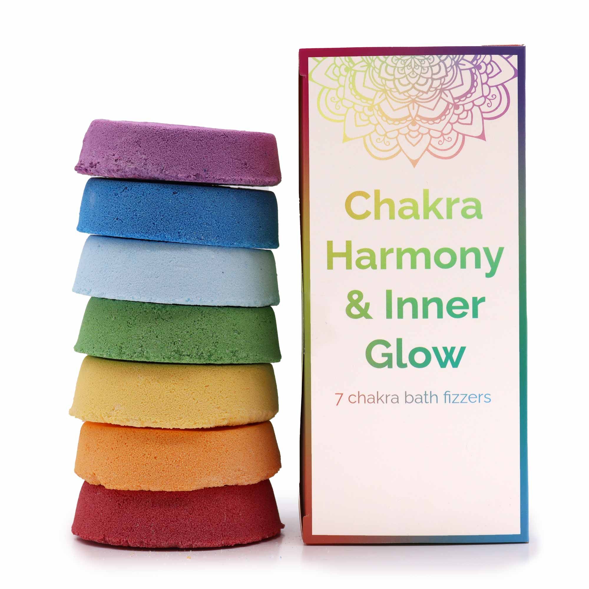 Bombas de baño Chakra - Caja grande - Armonia de los Chakras y Resplandor Interior - Imagen 2
