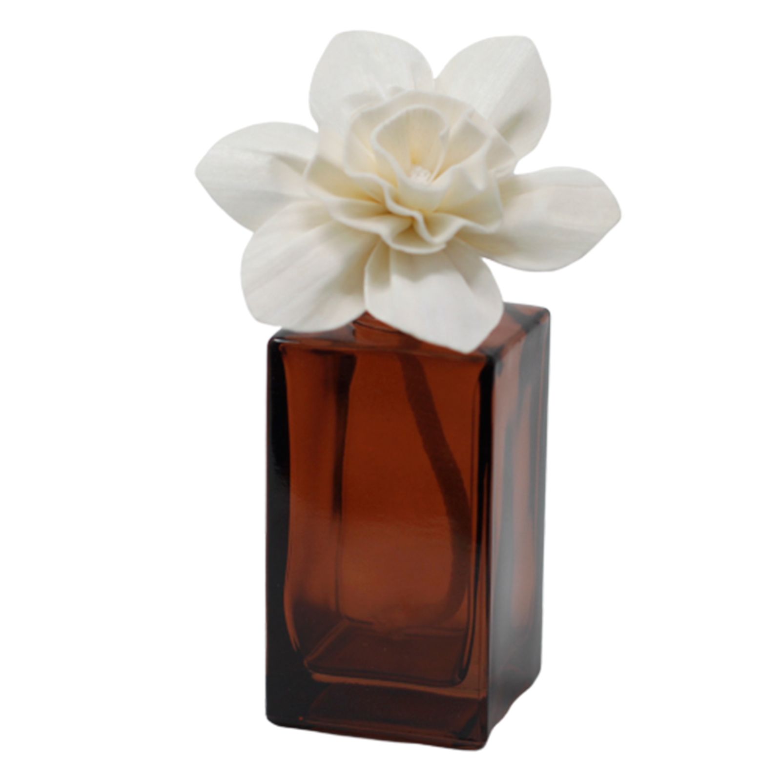 Flor Difusora de Madera Lirio Grande – Pack de 4, En Cordón