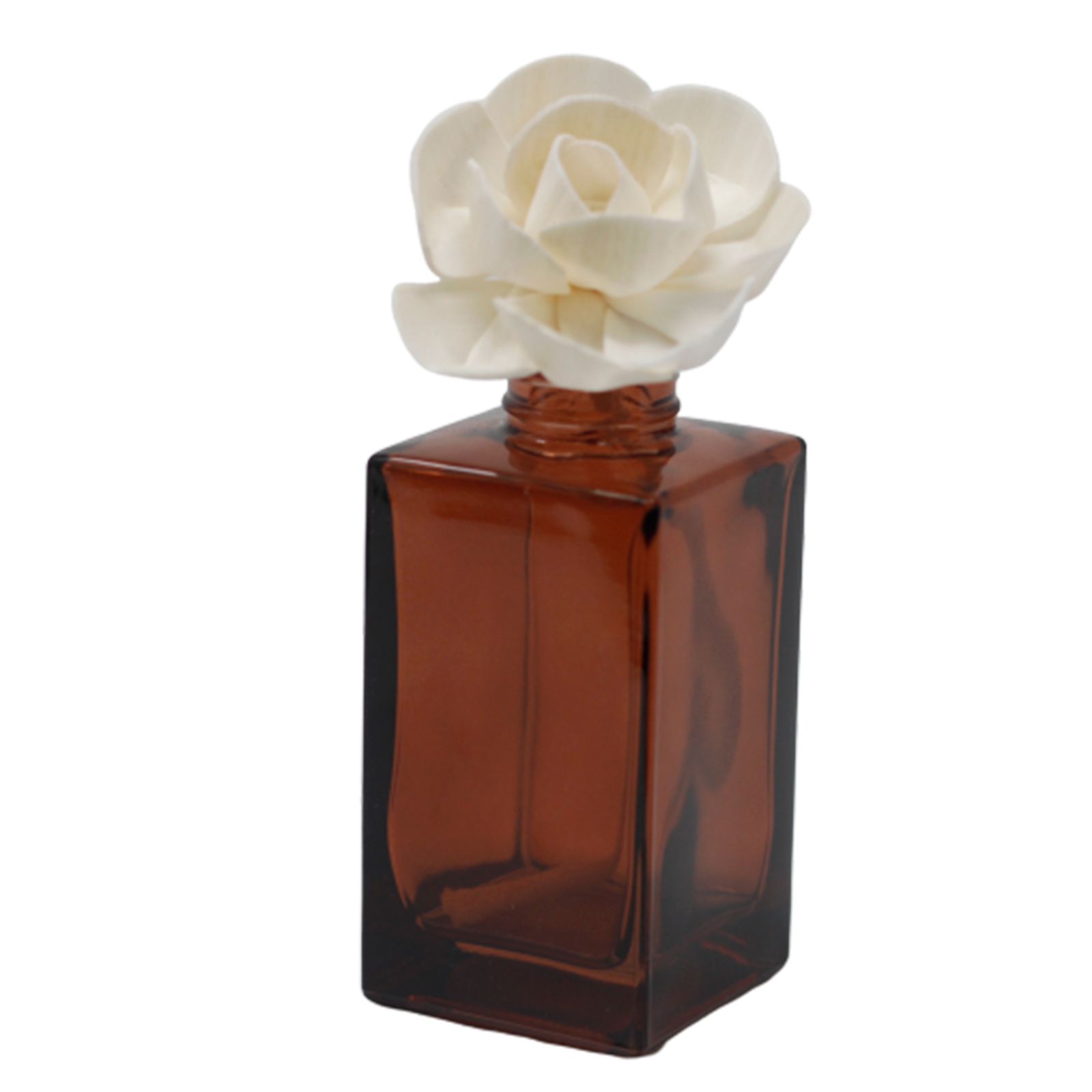 Flor Difusora de Madera Loto Pequeña – Pack de 4, En Cordón - Imagen 4