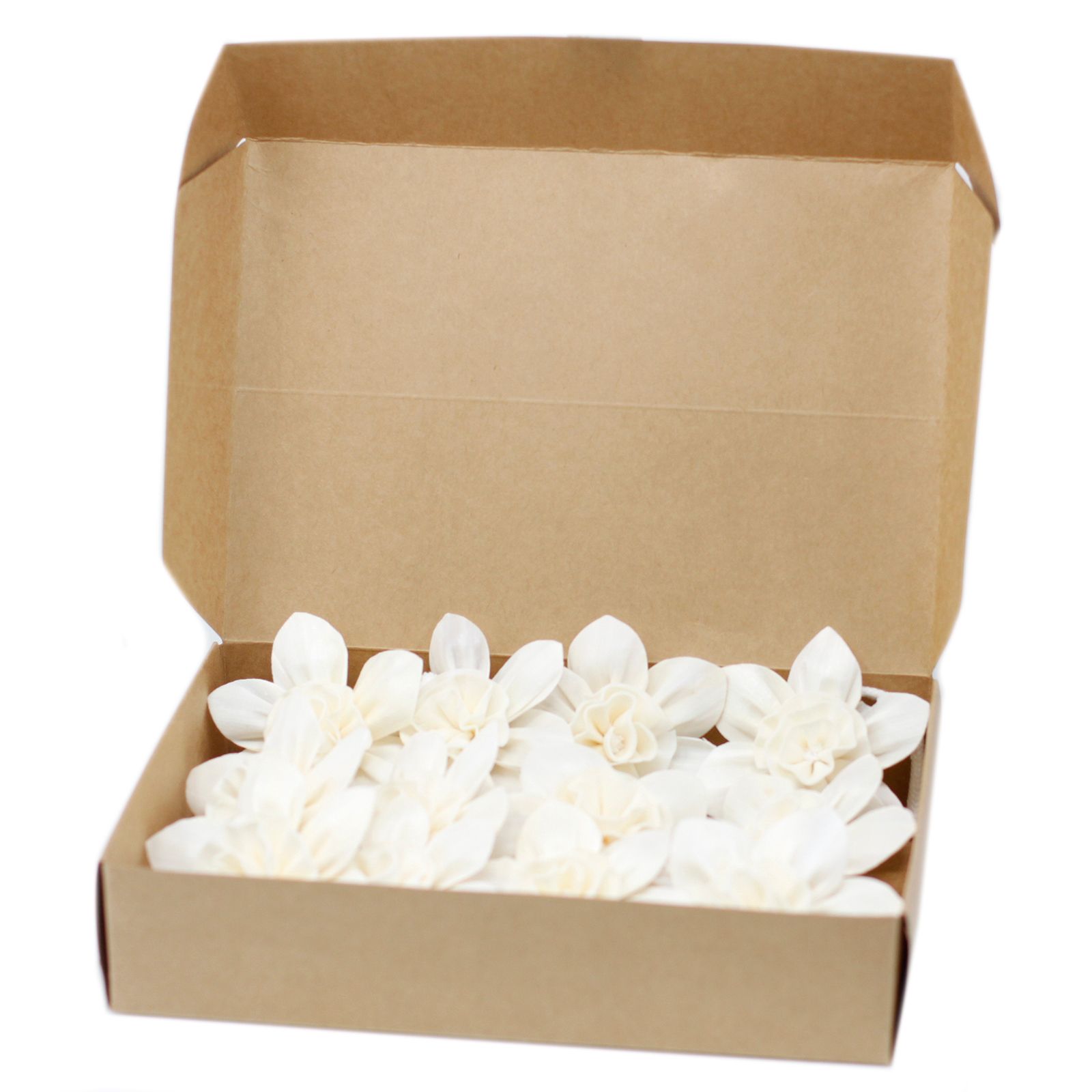 Flor Difusora de Madera Lirio Grande – Pack de 4, En Cordón - Imagen 3