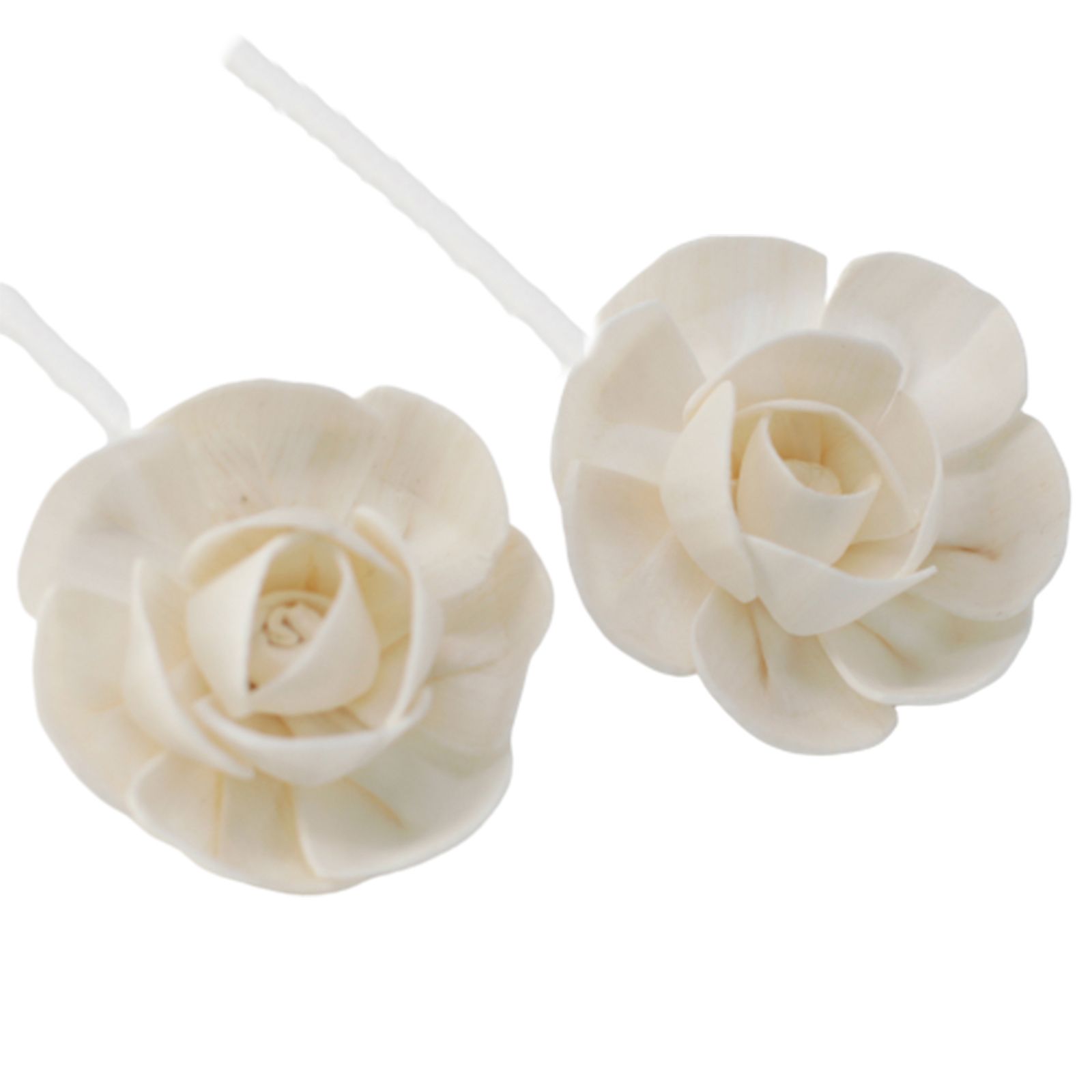Flor Difusora de Madera Loto Pequeña – Pack de 4, En Cordón - Imagen 8