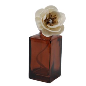 Flor Difusora de Madera Amapola Pequeña – Pack de 4, En Cordón