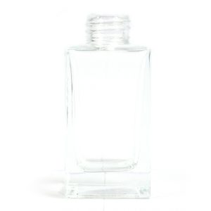 Frasco para Mikado Cuadrado 100 ml – Transparente