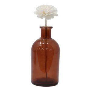 Flor Difusora de Madera Clavel Mediana – Pack de 4, En Caña