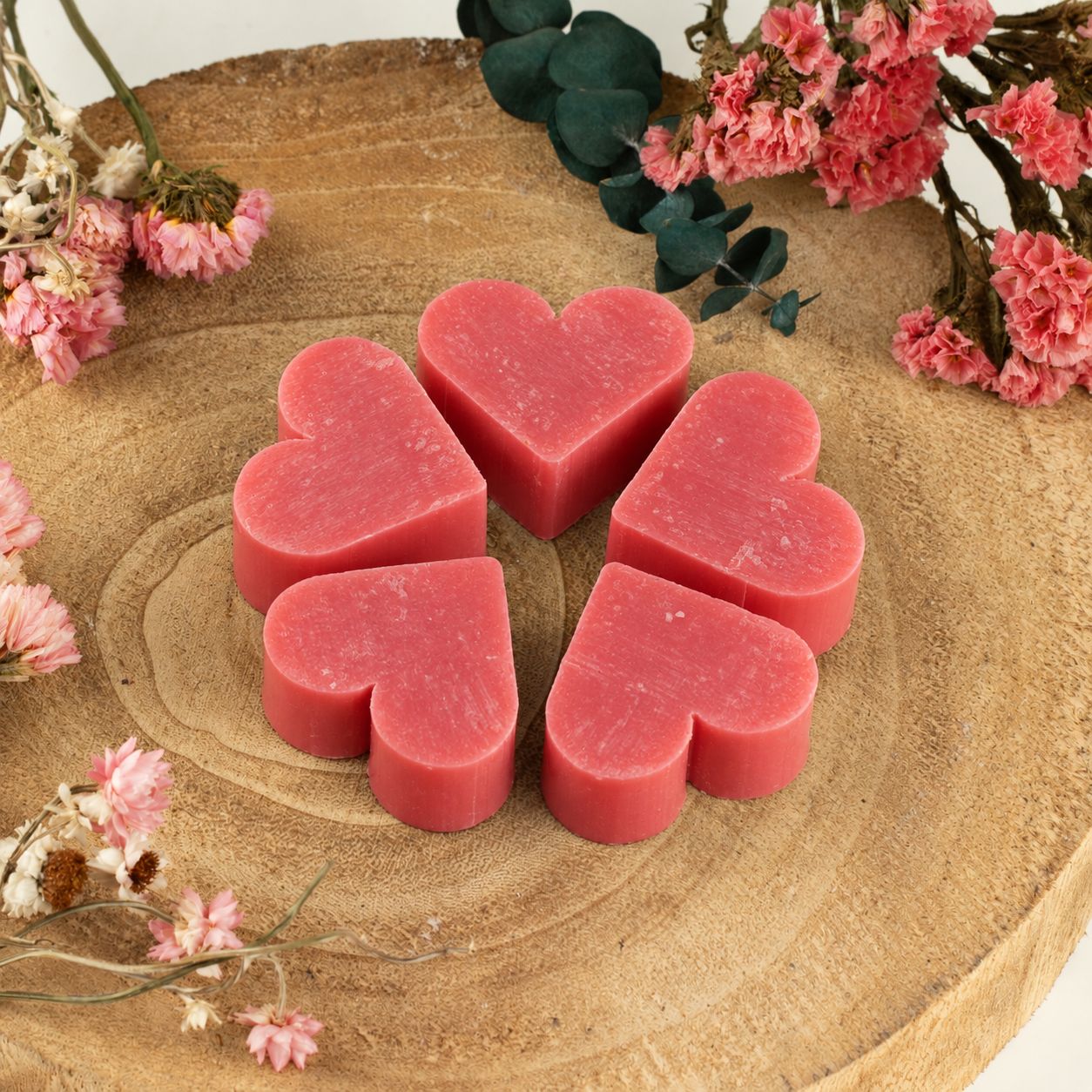 Jabón de Corazón para Boda - Rosa - Imagen 2