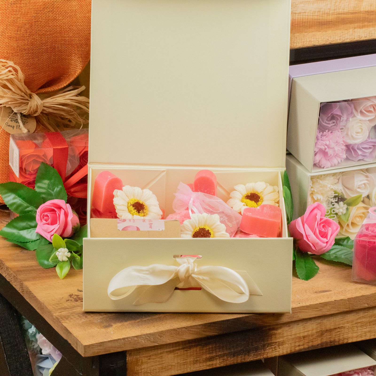 Jabón de Corazón para Boda - Rosa - Imagen 9