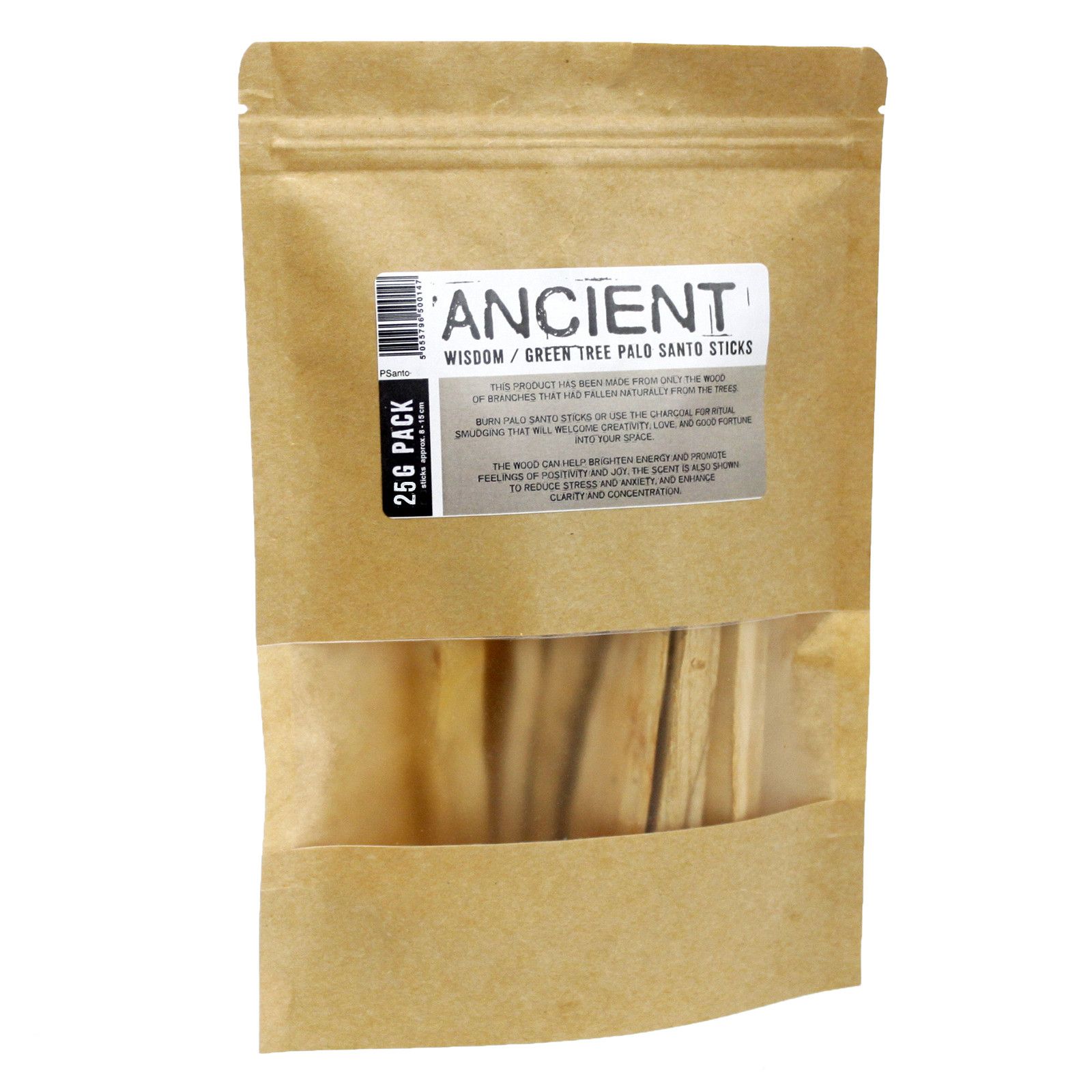 Palo Santo en Palitos 25 g - 3 a 4 Unidades