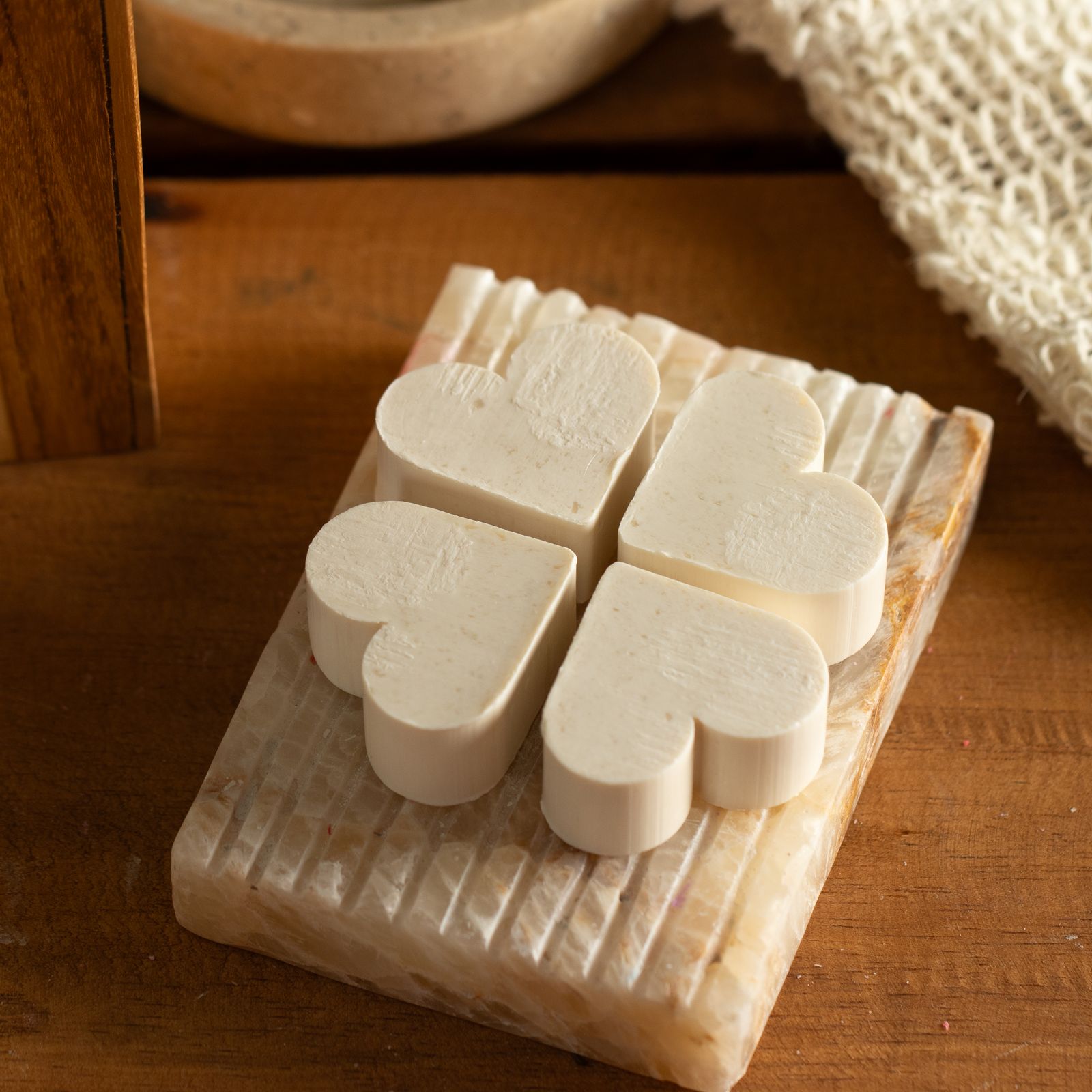 Jabón Recuerdo de Boda en Corazón - Coco - Imagen 7